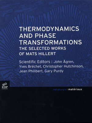 cover image of Thermodynamics and Phase Transformations